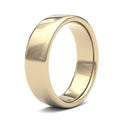 WSC18Y6() | 18ct Yellow Gold Standard Weight Court Profile Finish Wedding Ring