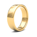WSC22Y6() | 22ct Yellow Gold Standard Weight 6mm Soft Court Profile Finish Wedding Ring