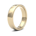 WSC9Y5() | 9ct Yellow Gold Standard Weight Court Profile Finish Wedding Ring