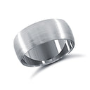 Platinum Standard Weight Court Profile Satin Wedding Ring