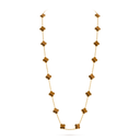 Vintage Alhambra 20 Motifs Long Necklace in 18K Yellow Gold