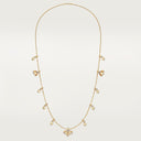 Belle Vante Grain de Café Long Necklace Diamonds