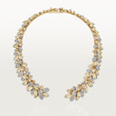 Belle Vante Grain de Café Necklace Semi-Paved 38 cm