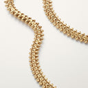 Belle Vante Clash de Flexible Necklace Small Model Yellow Gold