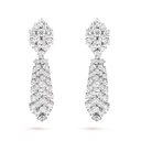 À Cheval Transformable Earrings Large Model with Diamonds