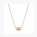 Medium Rose Gold Diamond Pendant