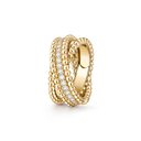 Perlée Diamonds Duo Ring with Diamond