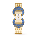 Ludo Secret Watch in 18K Yellow Gold with Sapphires