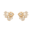 Rose Gold Diamond Earrings Decor Palace