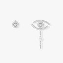 Lucky Eye Pavé Diamond Earrings White Gold 0.26ctw