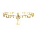 Bouton de Camélia Supple Choker 18K Gold Diamonds | J12778