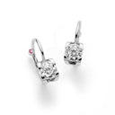 Bridal Earrings in 18kt White Gold with Cento Diamond