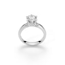 Cento Diamond Bridal Ring in 18kt White Gold with Diamonds