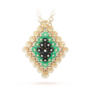 Bouton d'or Pendant and Detachable Clip in 18K Yellow Gold