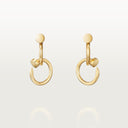 Belle Vante Juste un Clou Double Earrings Yellow Gold