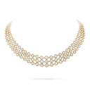Palmyre 3-Row Necklace with Diamonds