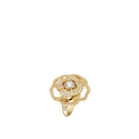Camélia Bloom Ring 18K Yellow Gold Diamonds | J13372