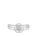 Camélia Bloom Supple Cuff 18K White Gold Diamonds | J13524