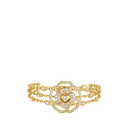 Camélia Bloom Supple Cuff 18K Yellow Gold Diamonds | J13523