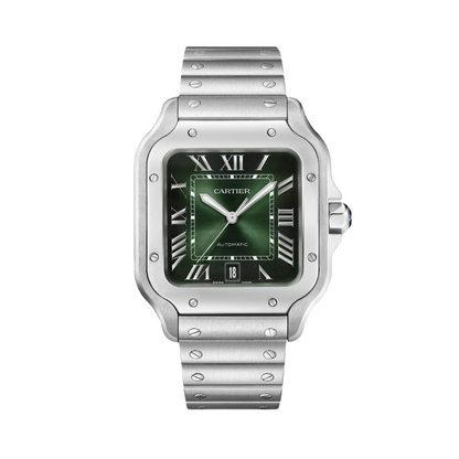 Cartier Santos De Cartier WSSA0062 Green Dial Large Model 2023