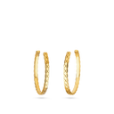 Coco Crush Hoop Earrings 18K Yellow Gold | J12091
