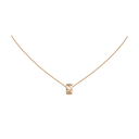 Coco Crush Necklace Quilted Motif 18K Gold | J13723