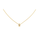 Coco Crush Necklace Small 18K Yellow Gold Diamonds | J13707