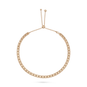 Coco Crush Supple Short Necklace Quilted Motif 18K Beige Gold | J13719