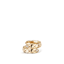 Coco Crush Toi et Moi Ring Large 18K Beige Gold Diamonds | J11970