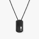 Move Titanium Black Diamond Pendant Necklace 13195-TB