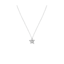 Comète Géode Necklace Small 18K White Gold Diamonds | J2709