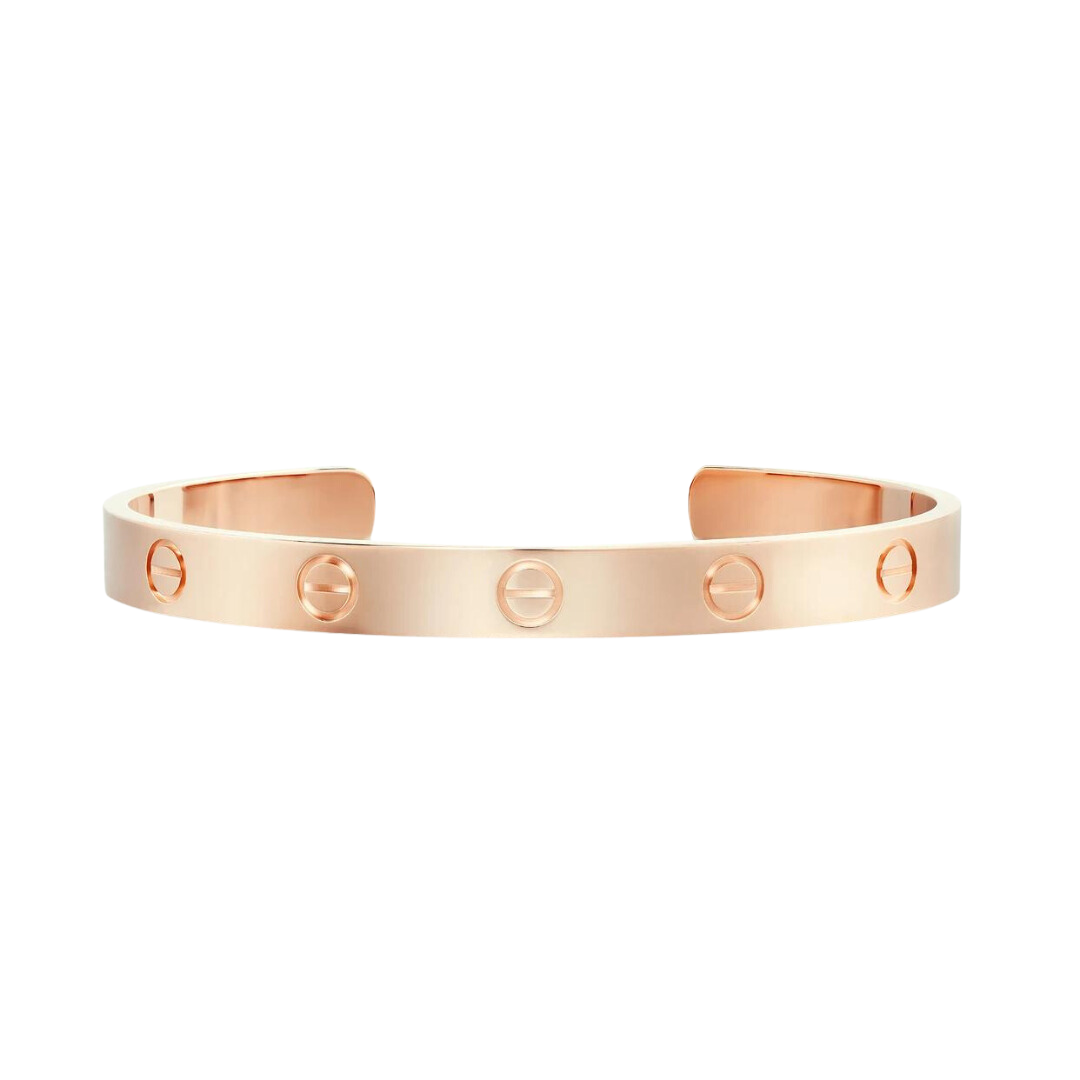 Cuff Love Bracelet 18K Rose Gold