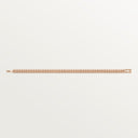 Belle Vante Flexible Paved Bracelet Small Model Rose Gold Diamond