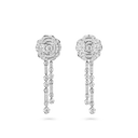 Diamant Evanescent Earrings 18K White Gold Diamonds | J63488