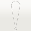 Belle Vante Juste un Clou Long Necklace Paved Extra-Large