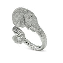 Elephant Limited Edition Bracelet with Diamonds and Black Jade