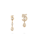 Eternal N°5 Transformable Earrings 18K Beige Gold Diamonds | J12194