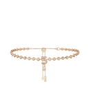 Eternal N°5 Diamond Line Necklace 18K Beige Gold | J13670