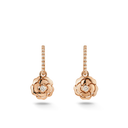 Extrait de Camélia Earrings 18K Rose Gold Diamonds | J11659