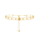 Extrait de Camélia Supple Choker 18K Yellow Gold Diamonds | J13652