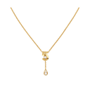 Extrait de N°5 Necklace 18K Yellow Gold Diamonds | J12904