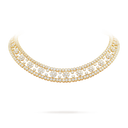 Snowflake Transformable Necklace with Diamonds