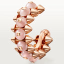 Belle Vante Clash Earrings Pink Chalcedony Rose Gold 19.8mm