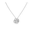 Fil de Camélia Necklace Large 18K White Gold Diamonds | J2530