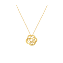 Fil de Camélia Necklace 18K Yellow Gold | J12801