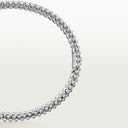 Belle Vante Clash Small Model White Gold Bracelet 6.4mm