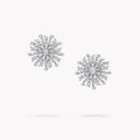 New Dawn Diamond Stud Earrings in White Gold | RGE1593