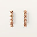 Belle Vante Clash Multi-Wear Drop Earrings 18k Rose Gold