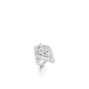 Lion Solaire Ring 18K White Gold Diamonds | J66591