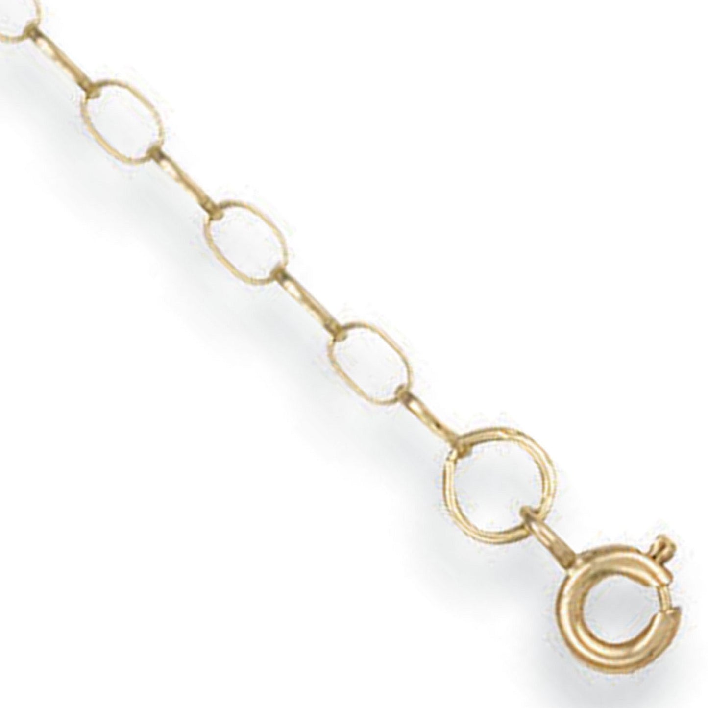 Yellow Gold B 1/4 2.7mm Light Oval Belcher Chain - 9ct Gold